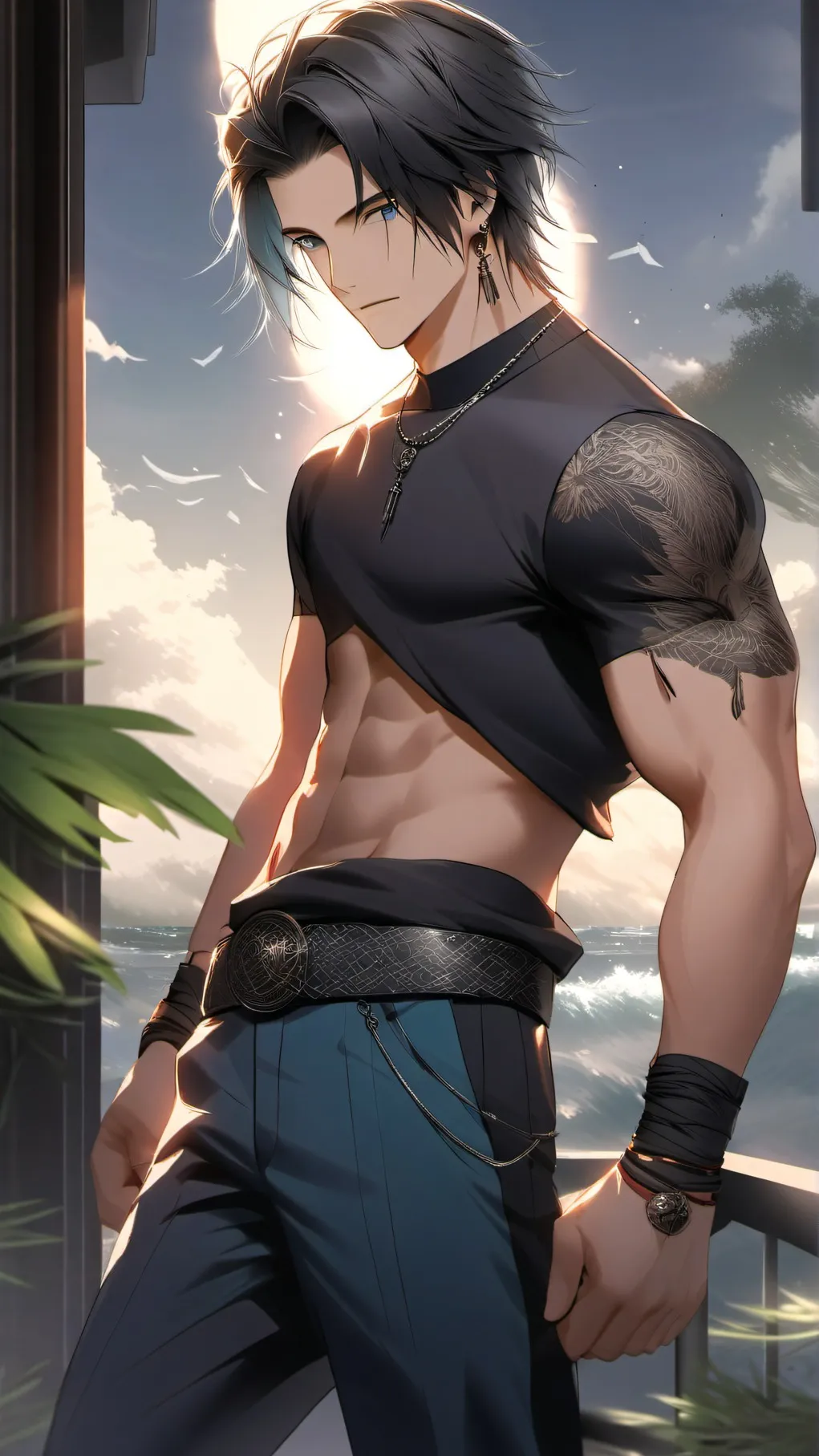 ai character: Axel background
