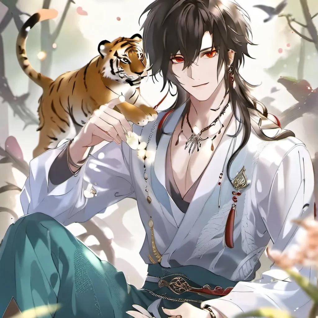 chat with ai character: tiger