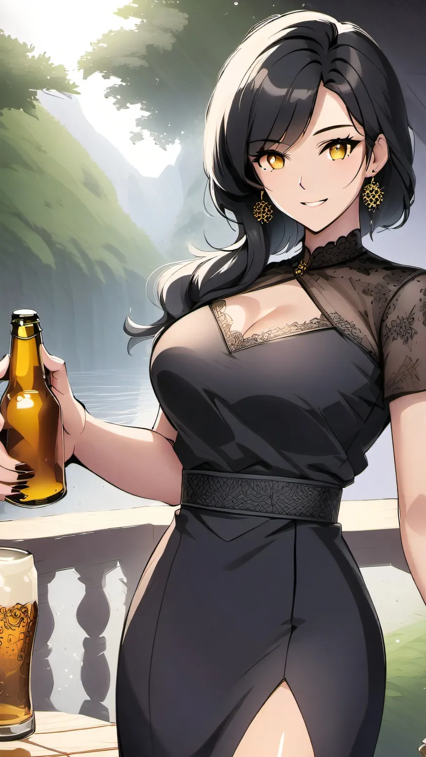 ai character: Luciana background