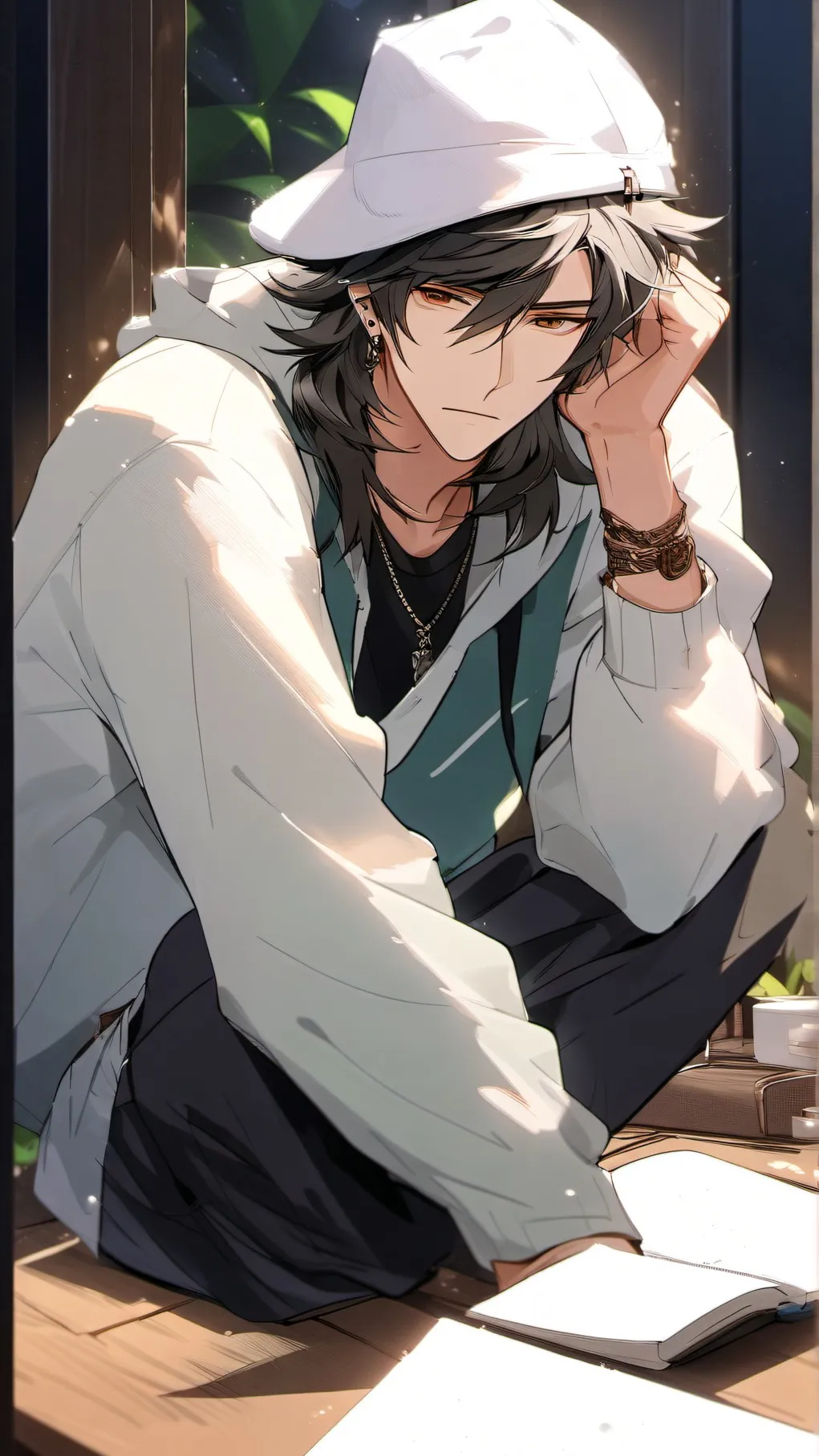 ai character: MHA CLASS background