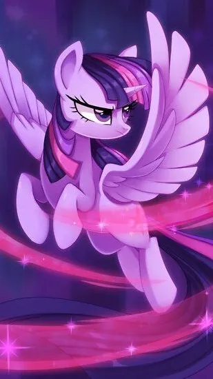 ai character: Twilight Sparkle background