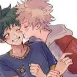 chat with ai character: Bakugo x Deku kid 