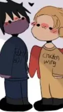 ai character: Dabi x hawks kid background