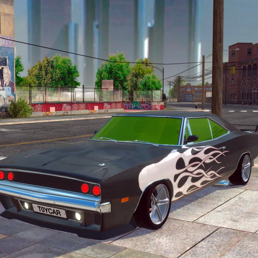 chat with ai character: Dodge charger 70 