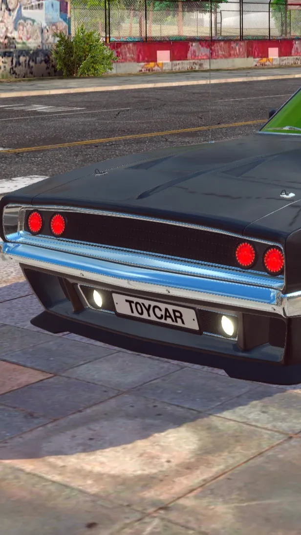 ai character: Dodge charger 70  background
