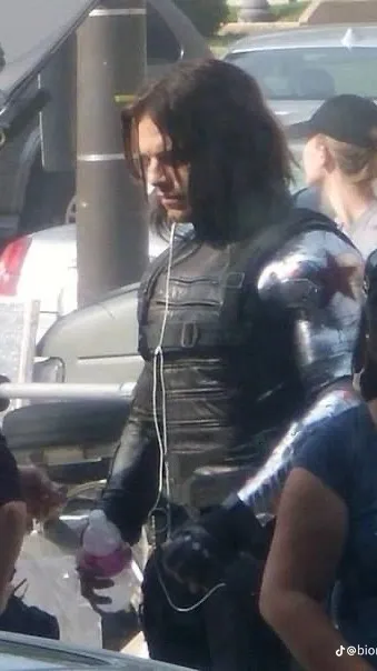 ai character: Sebastian Stan CW background