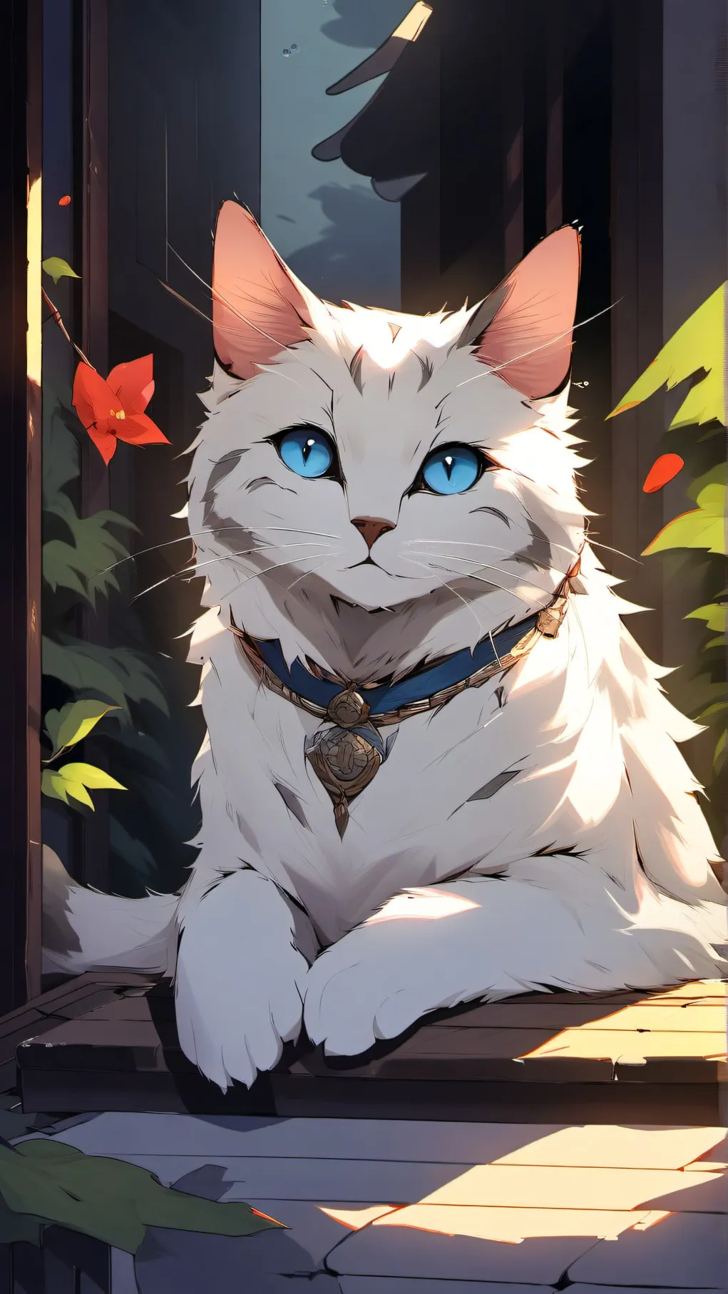ai character: stellablu background