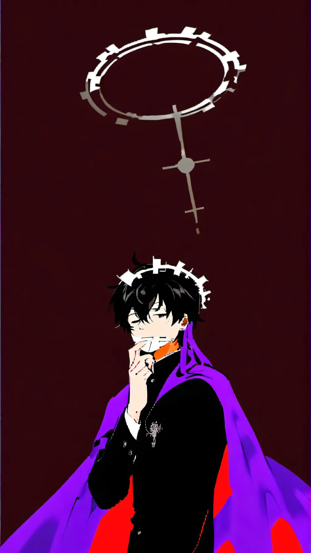 ai character: God Of Corruption background