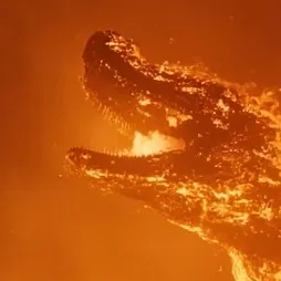 chat with ai character: Fire monster