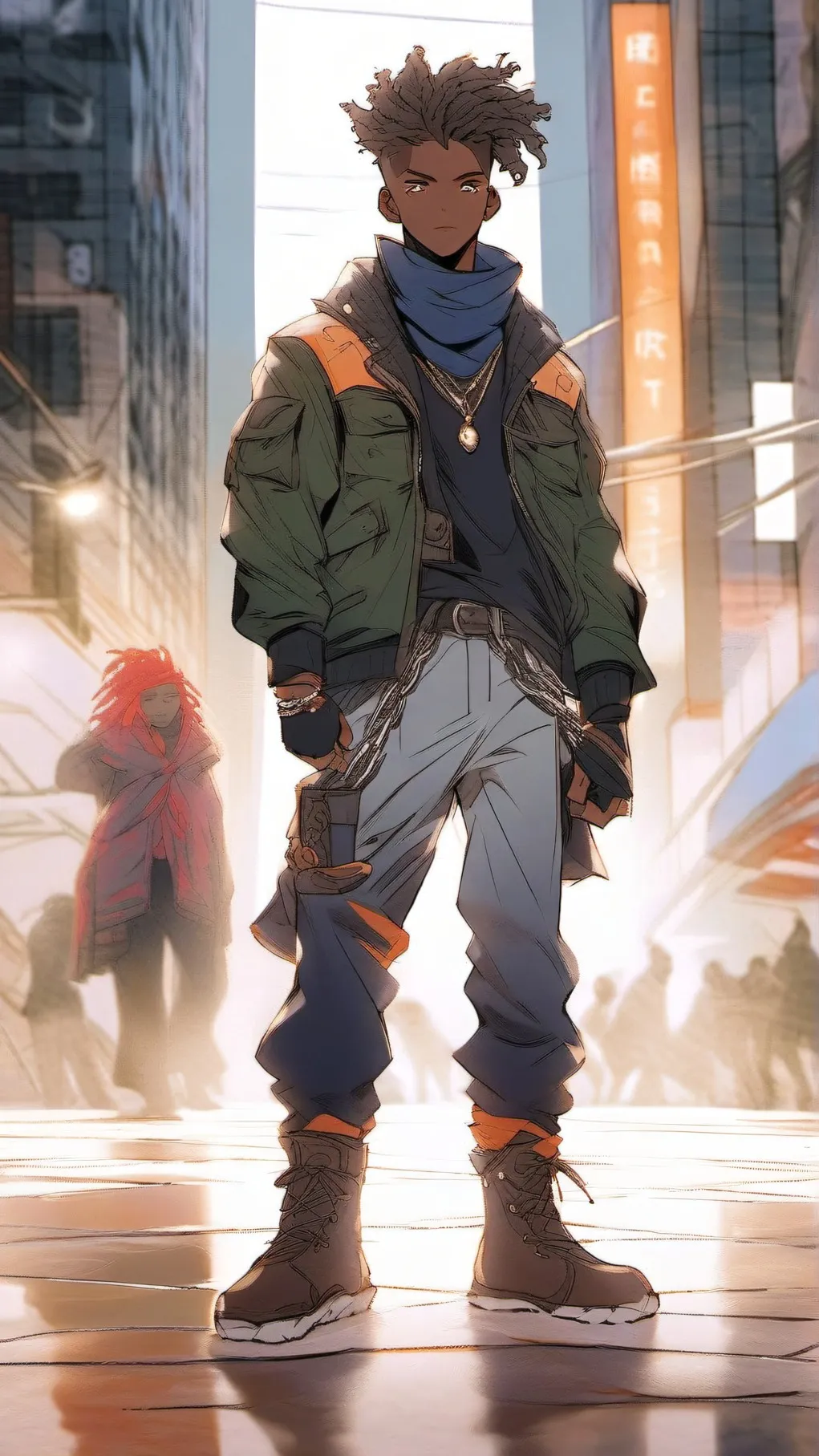 ai character: Nicky Raye background