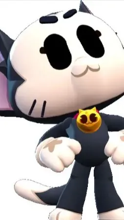 ai character: kit brawl stars background