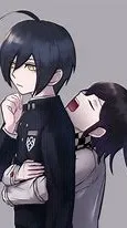 ai character: shuichi x kokichi background