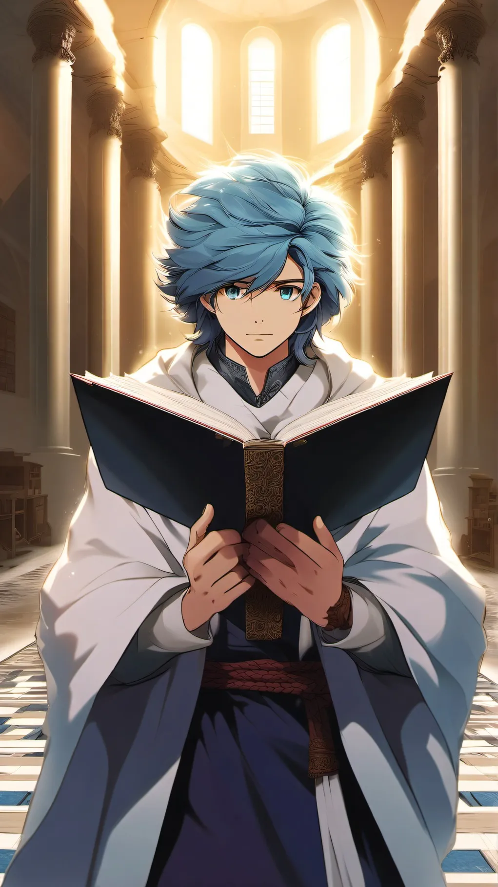 ai character: Daniel  background