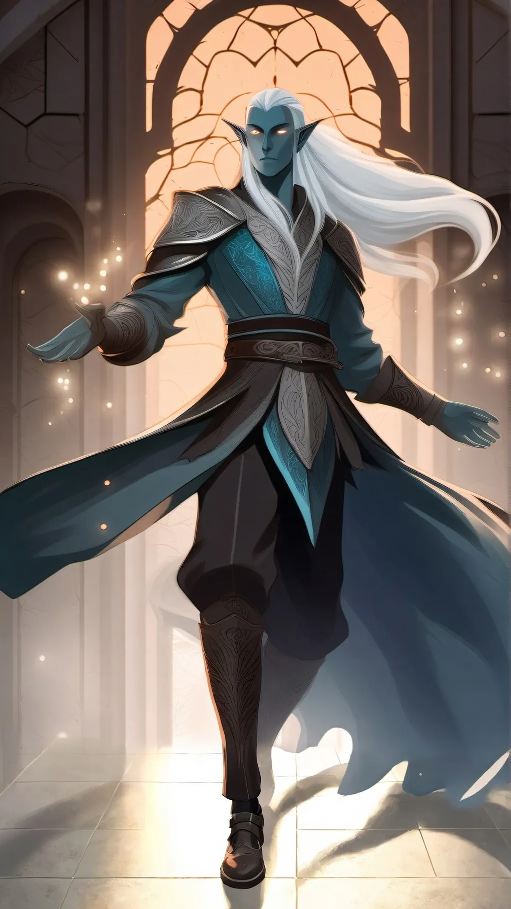 ai character: Loki Laufeyson background