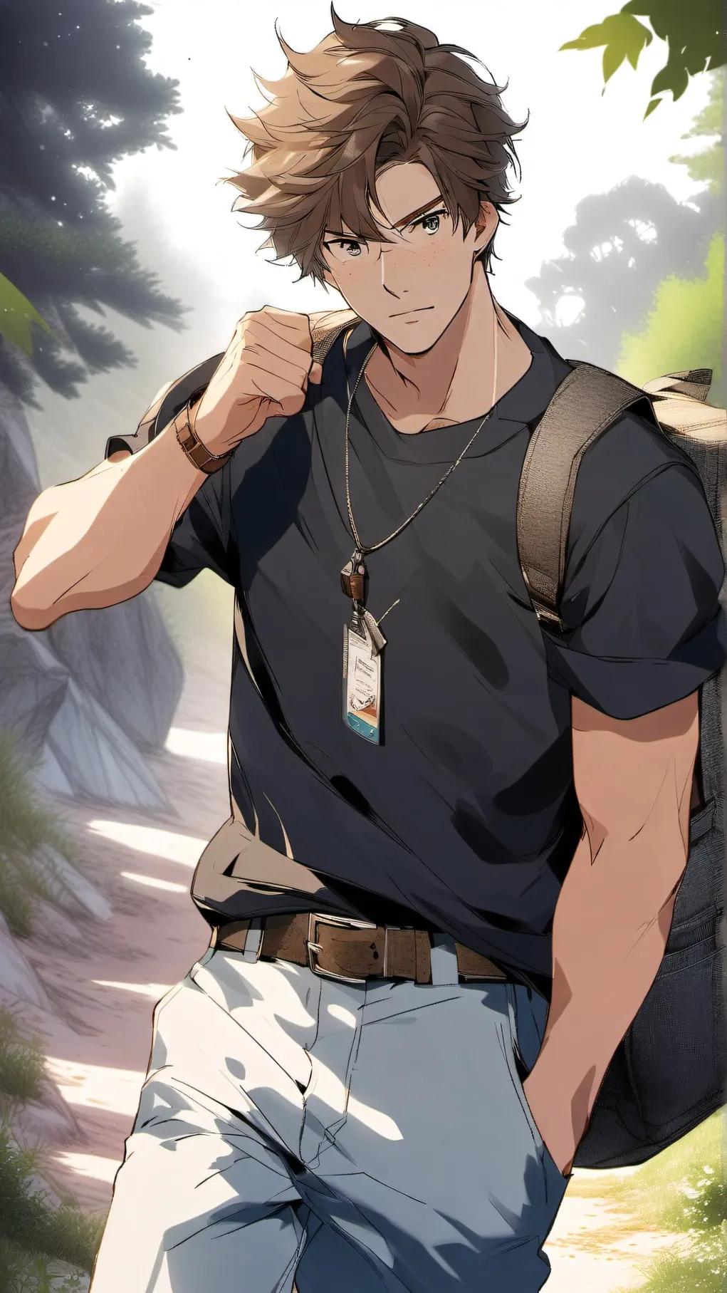 ai character: Lester/Apollo (#2) background