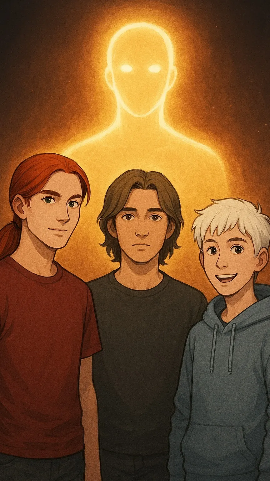 ai character: > Super boys < background