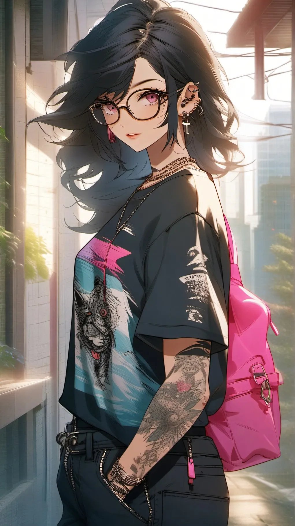 ai character: Lisa background