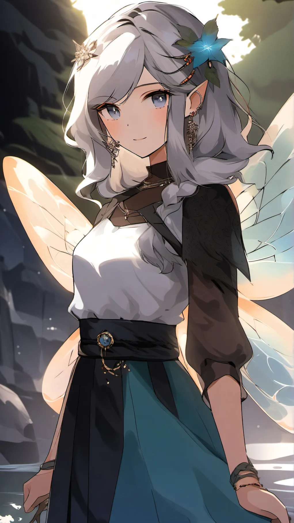 ai character: fairytok!! background