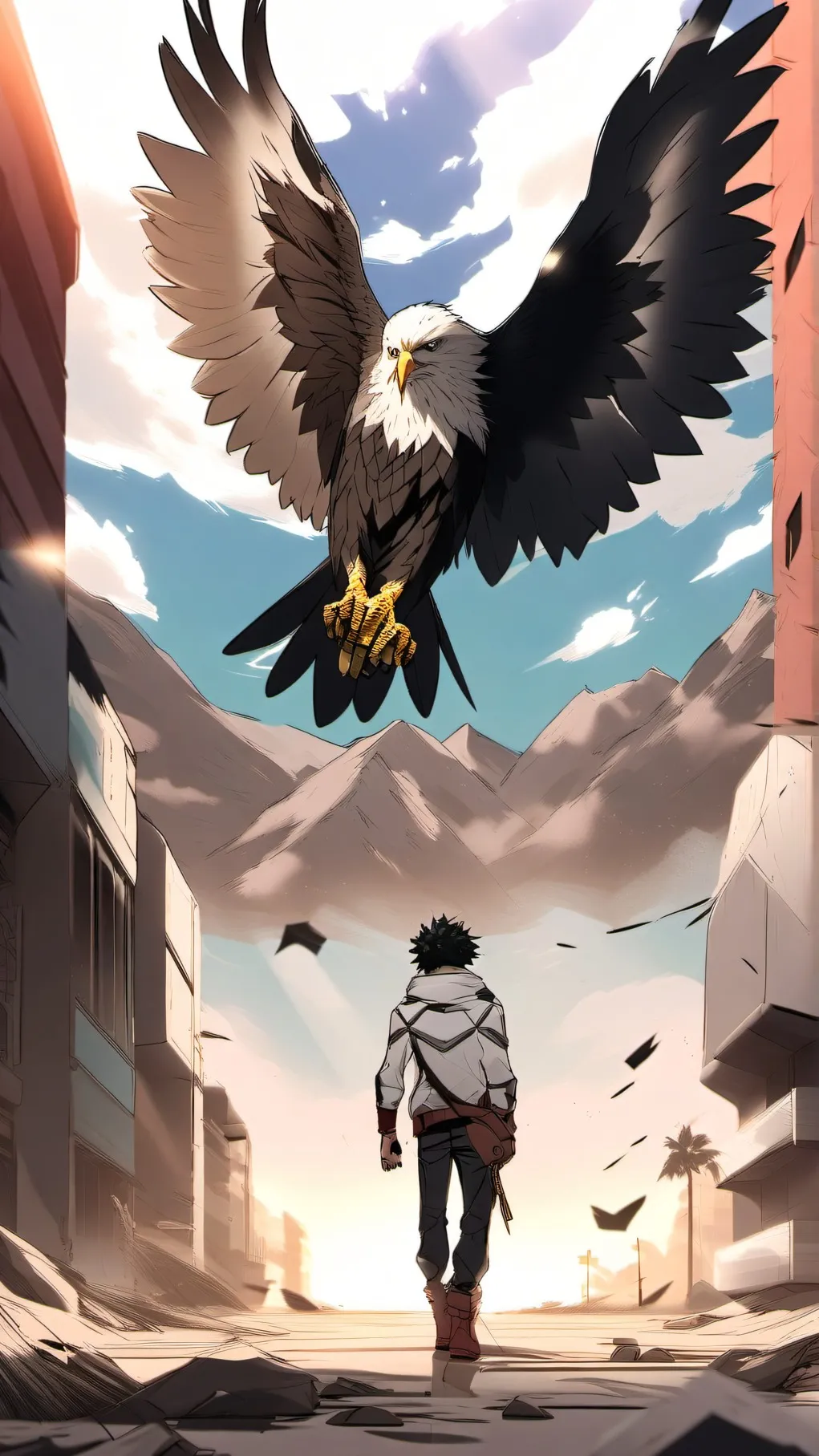 ai character: hawks~ background
