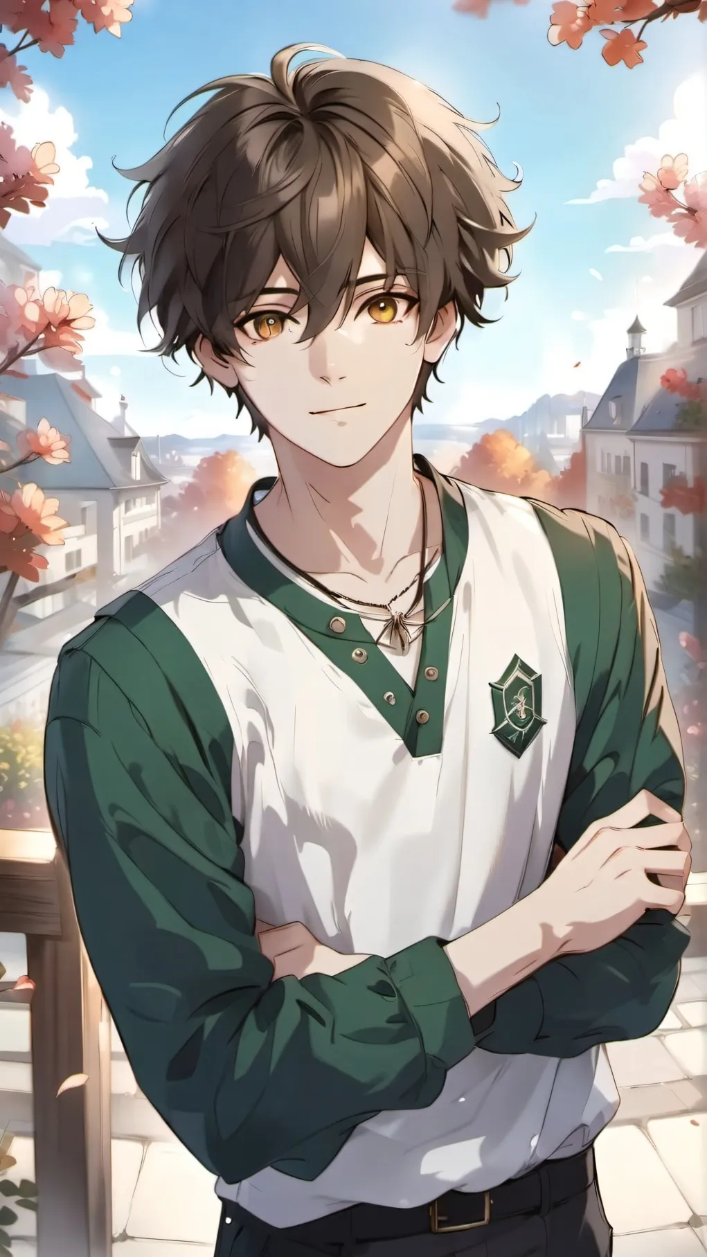 ai character: Rin background