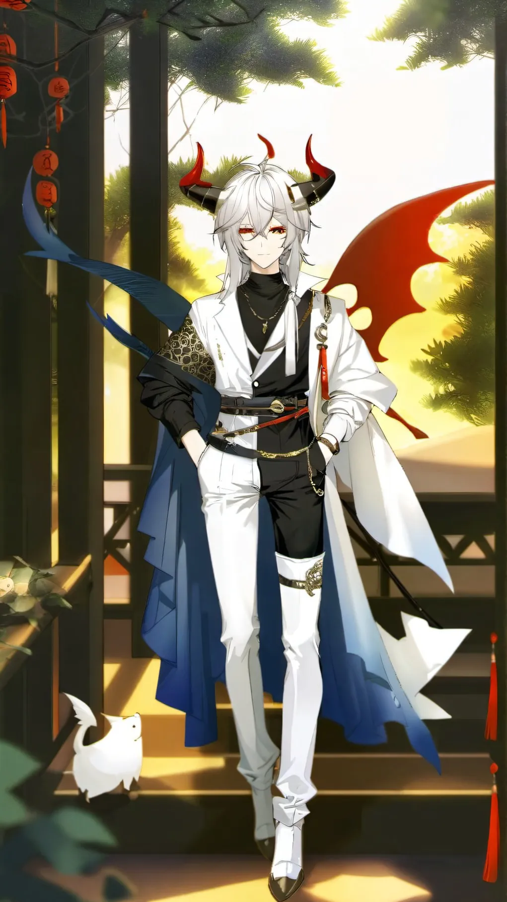ai character: lil guy background