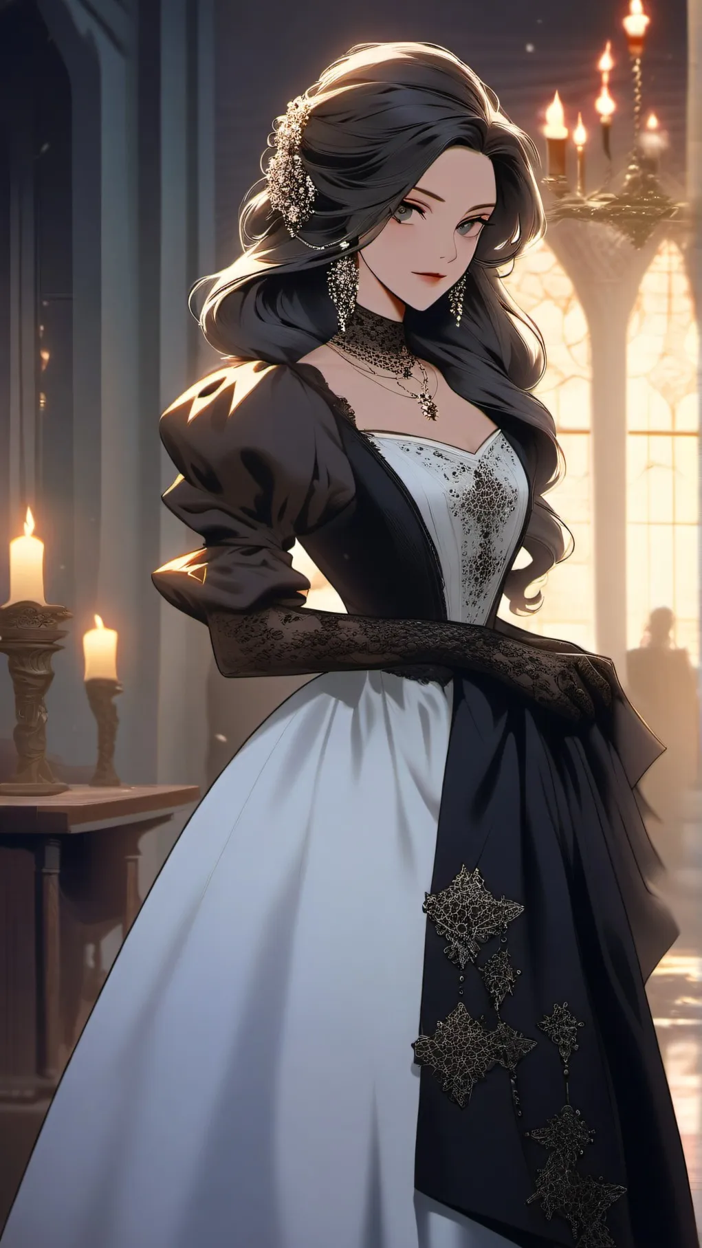 ai character:  Villainess  background