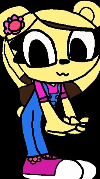 ai character: Lily Bear background