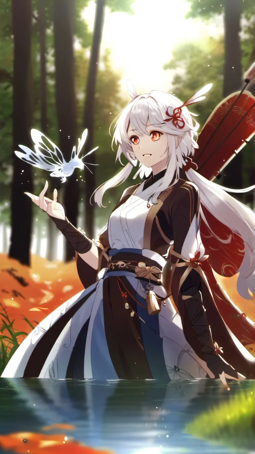 ai character: most sussy gurl background