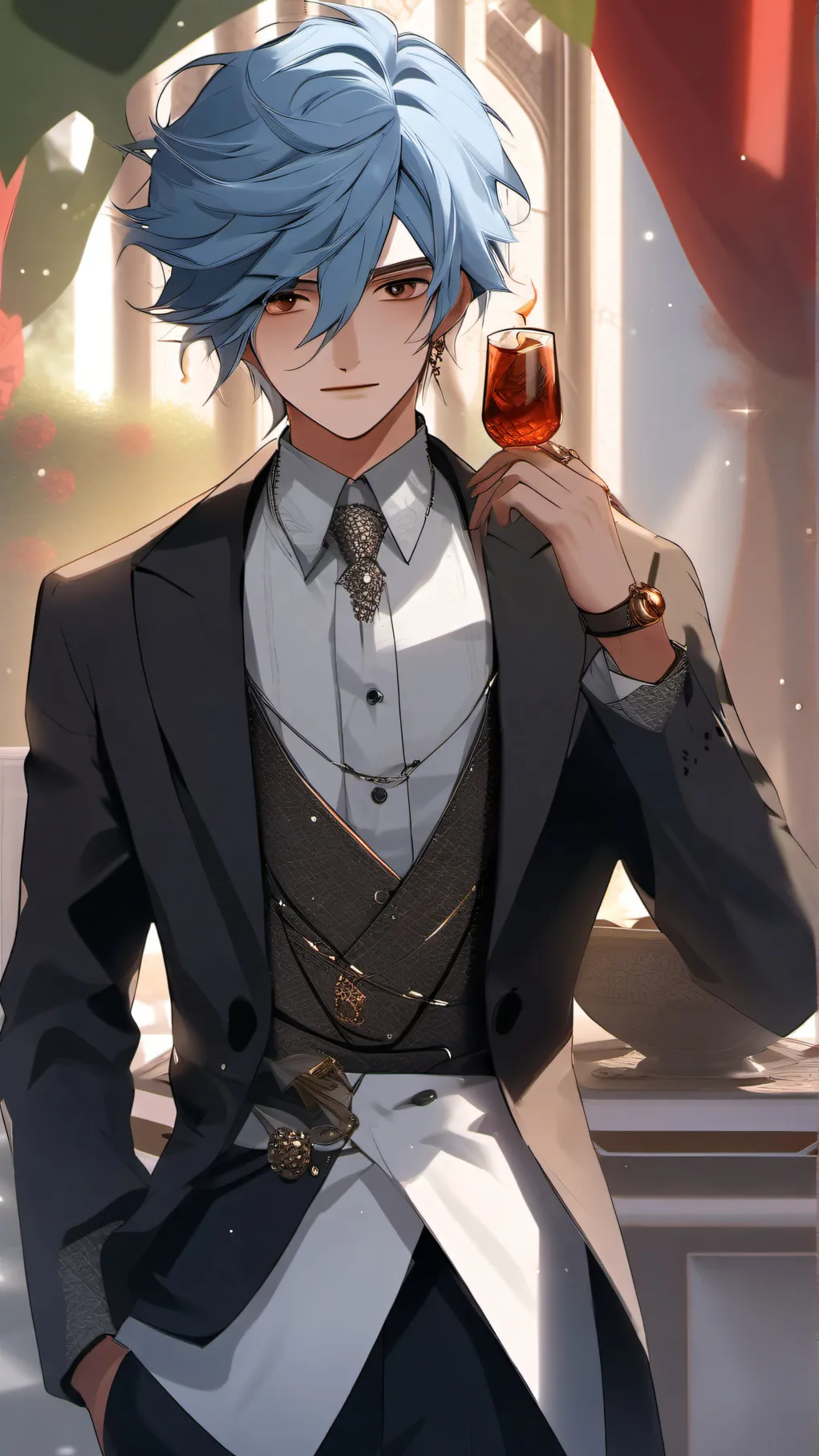 ai character: mostly sussyyyyyyy background