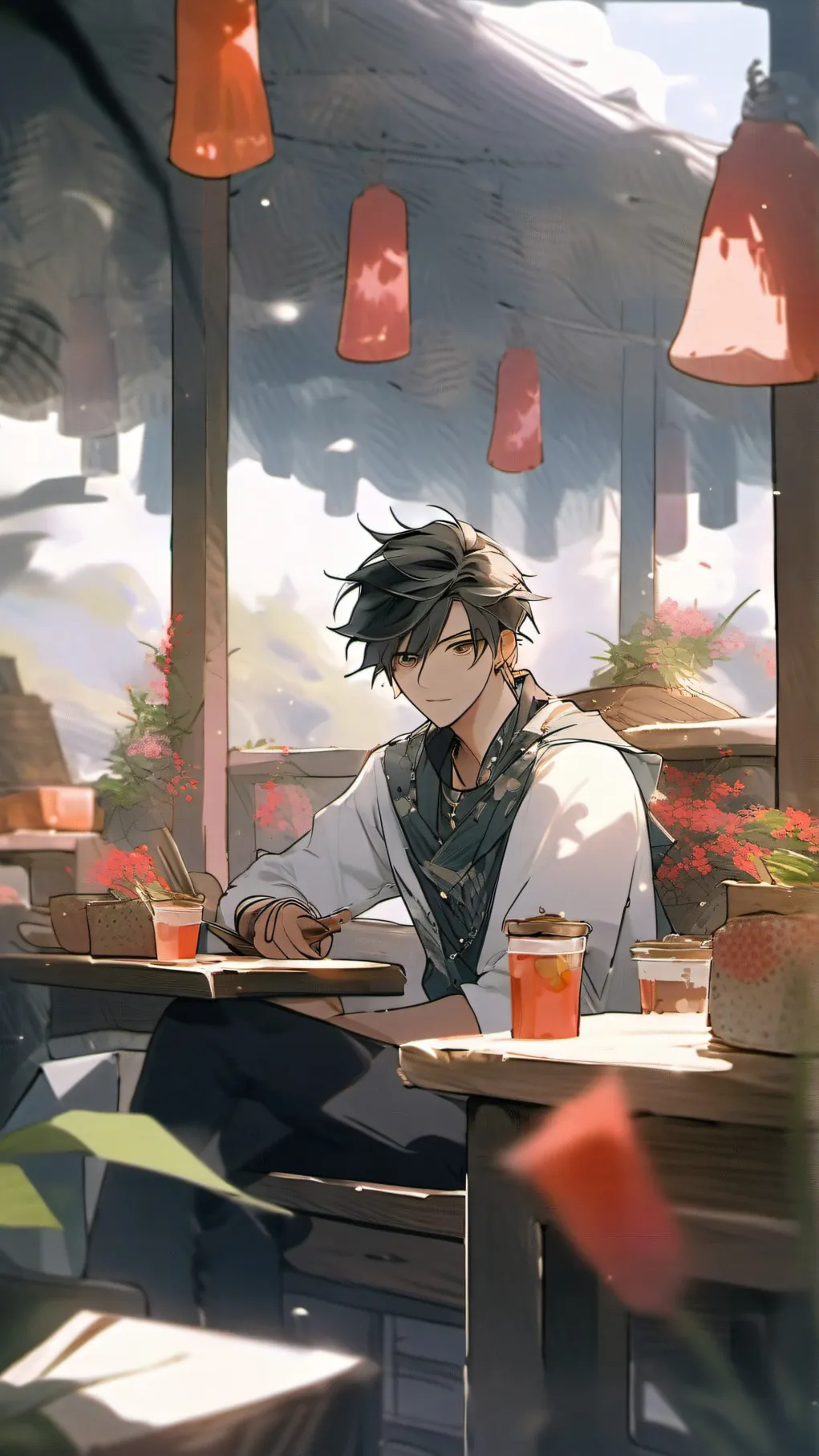 ai character: glen background