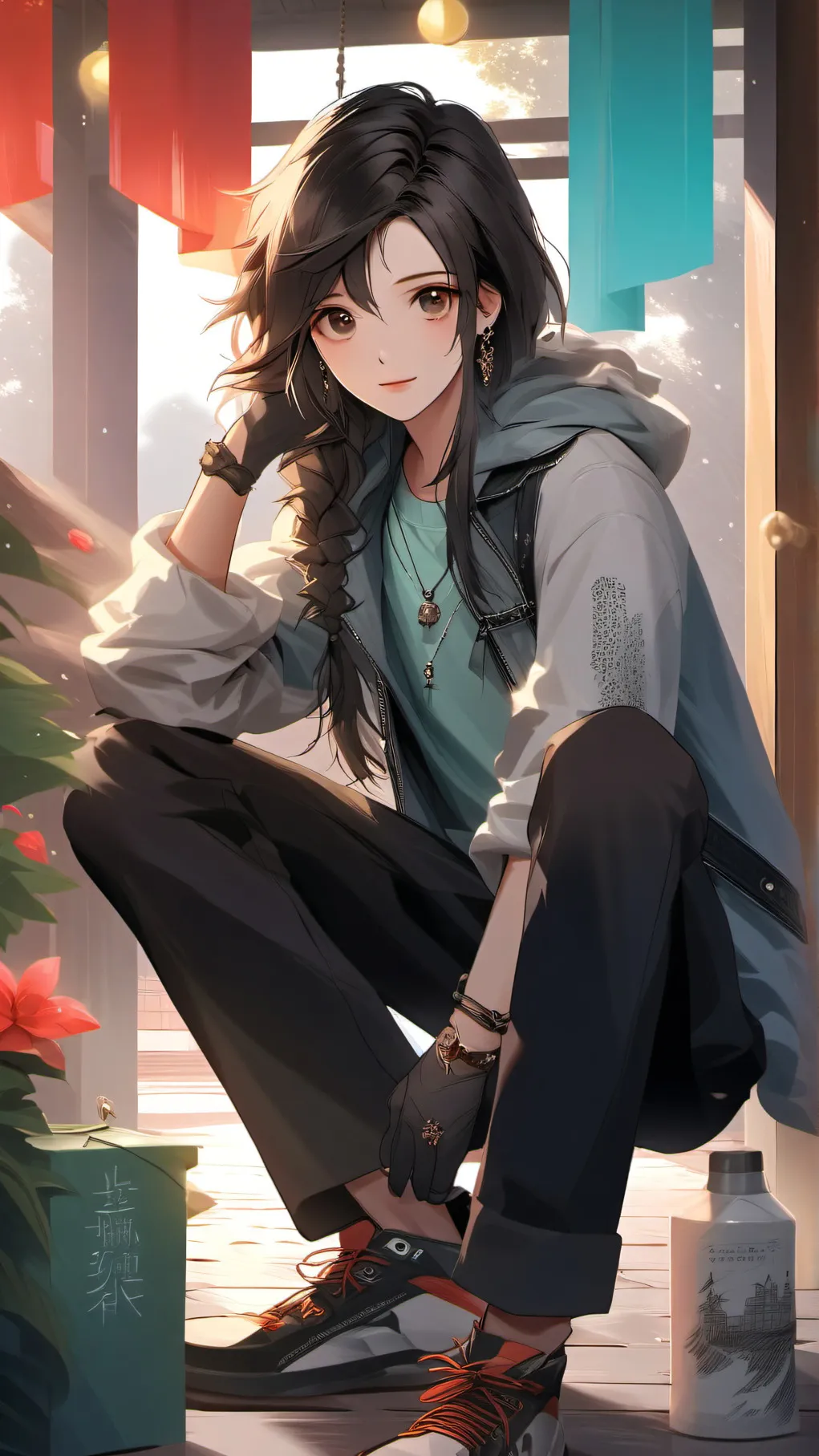 ai character: shinejoy background