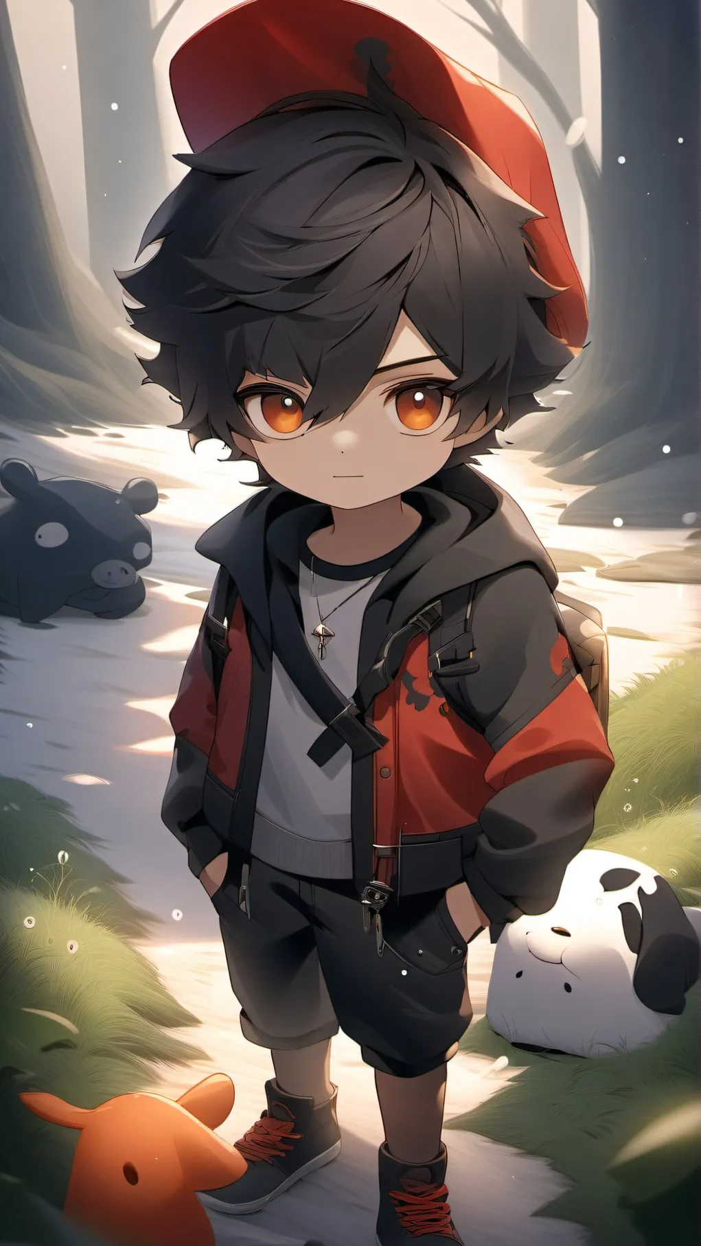 ai character: Forsaken yr house background