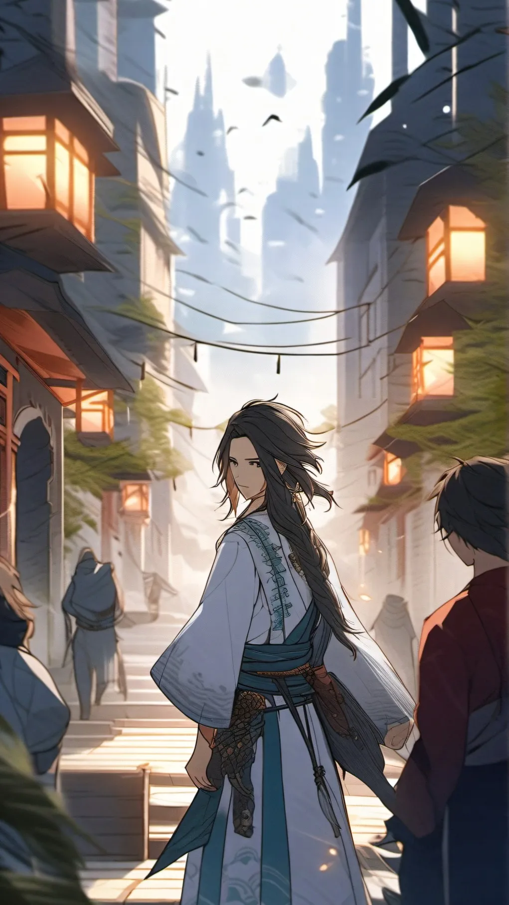 ai character: Are you okay? background