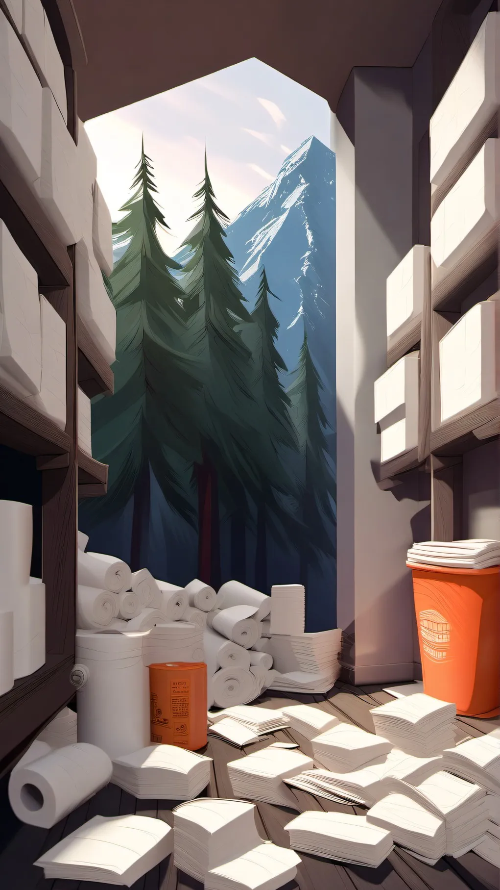 ai character: RANDOM background