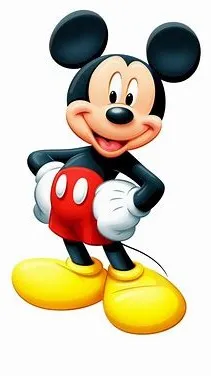 ai character: Mickey Mouse background