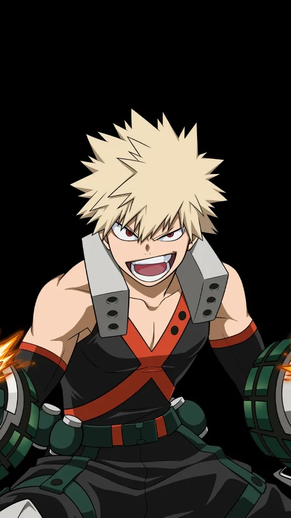 ai character: Katsuki Bakugo : background