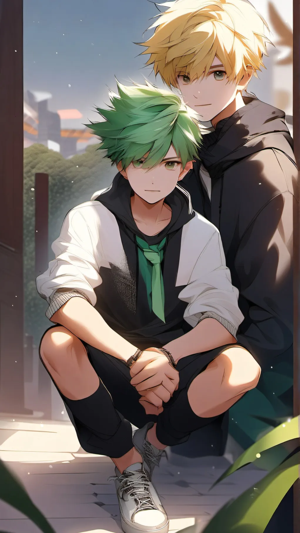 ai character: MHA past background