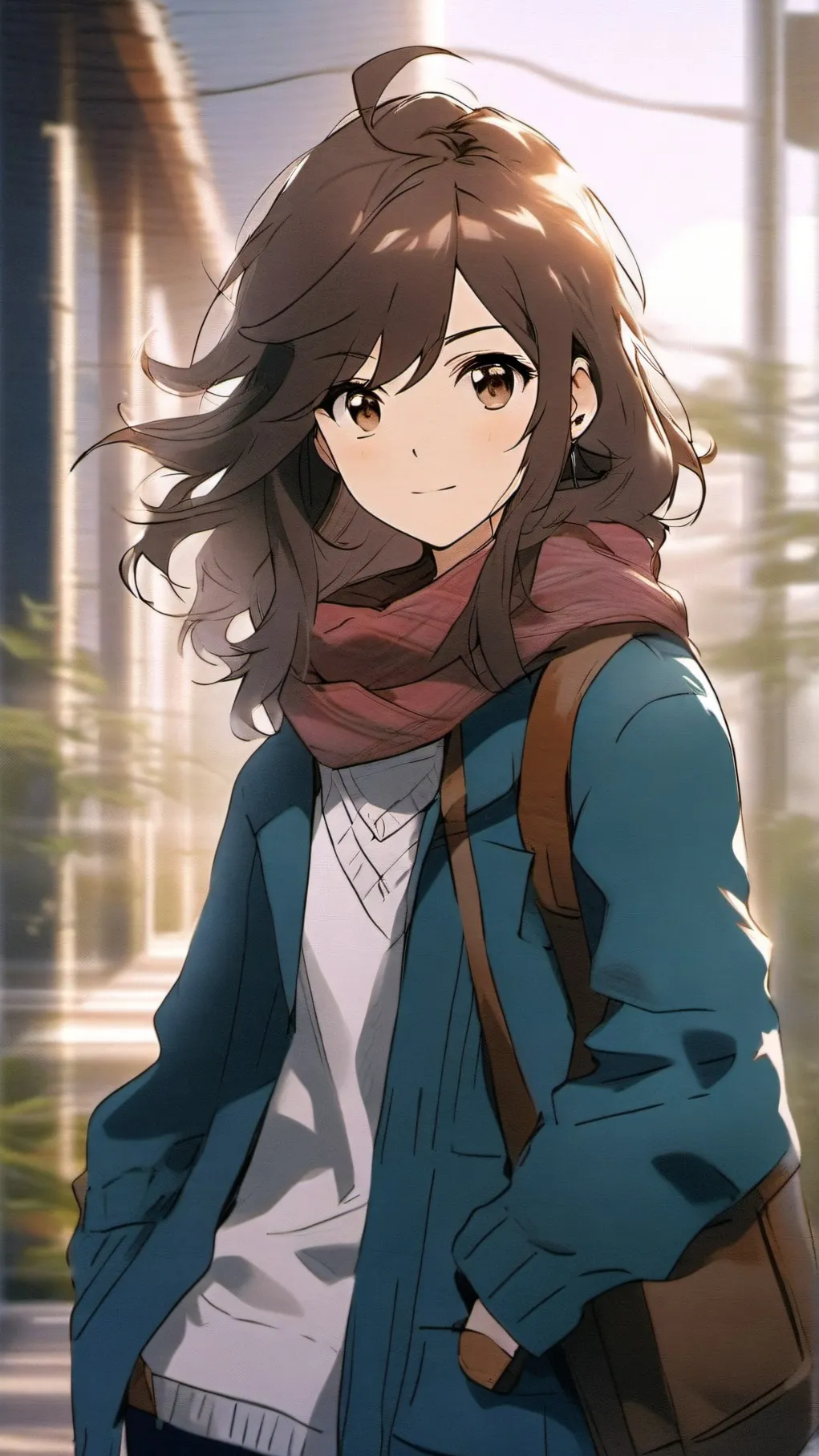 ai character: Tsundere Girl background