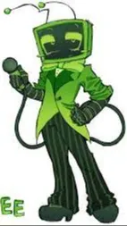 ai character: Vee background