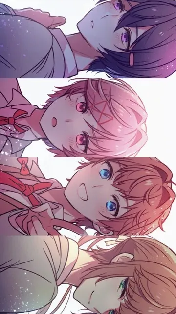 ai character: DDLC boys background