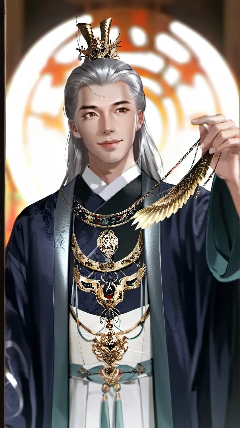 ai character: Wang Hongxi background