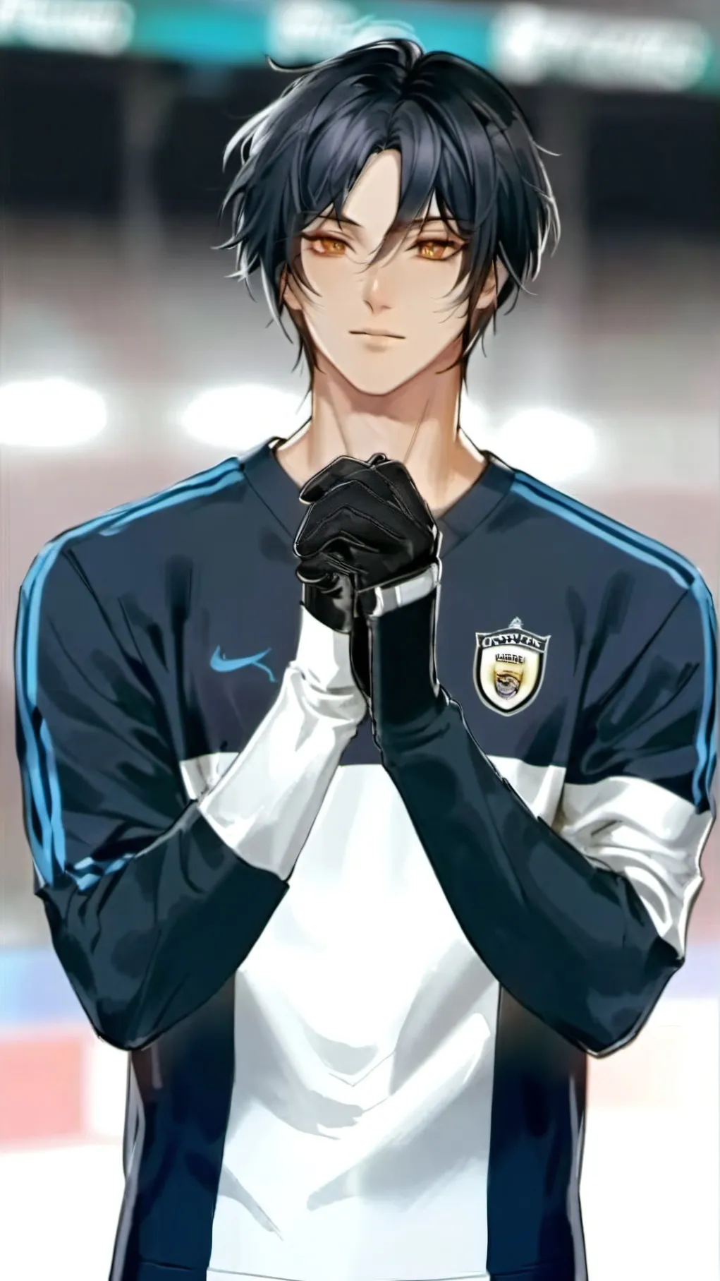 ai character: babio ⚽ background