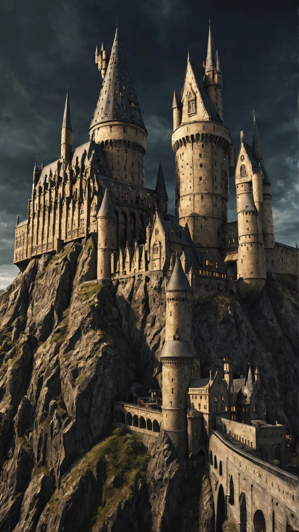 ai character: Hogwarts II background