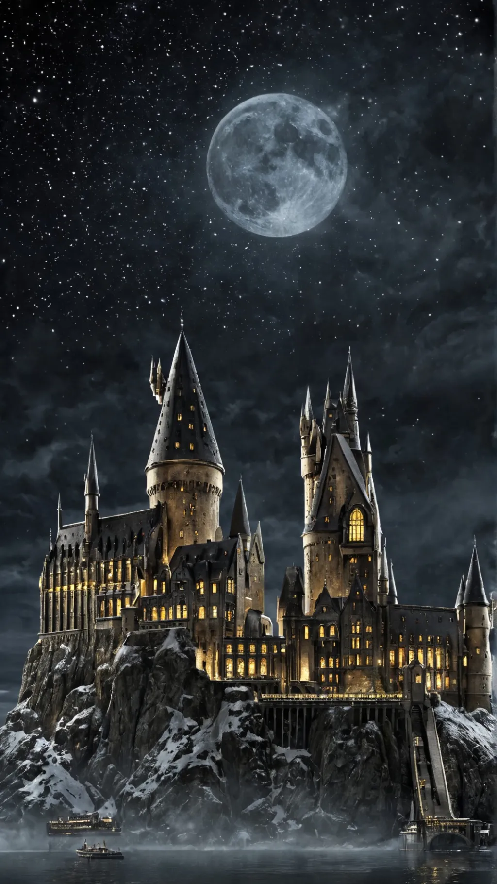 ai character: Hogwarts IV background