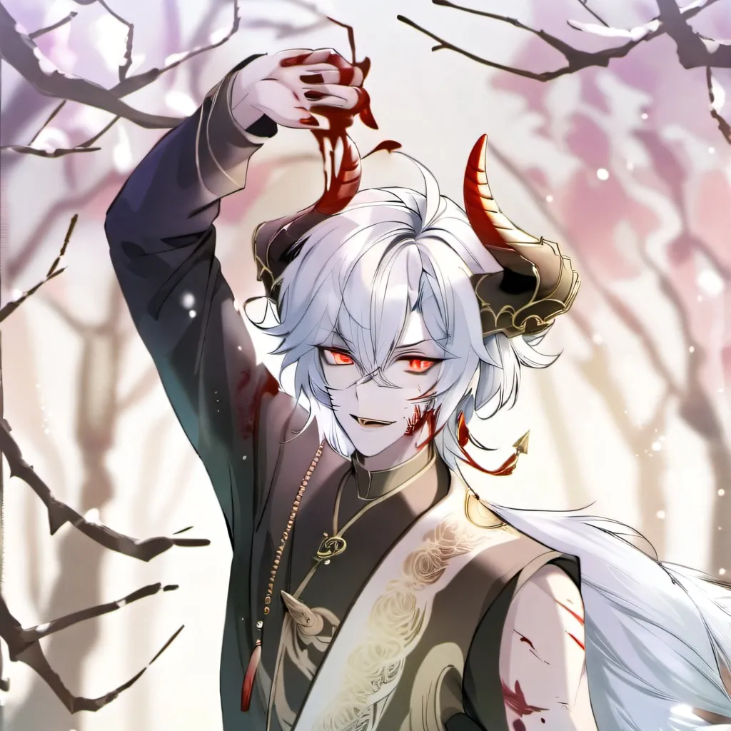 chat with ai character: Demon second type