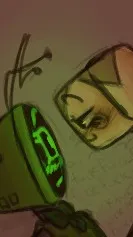 ai character: shellvision (DW) background
