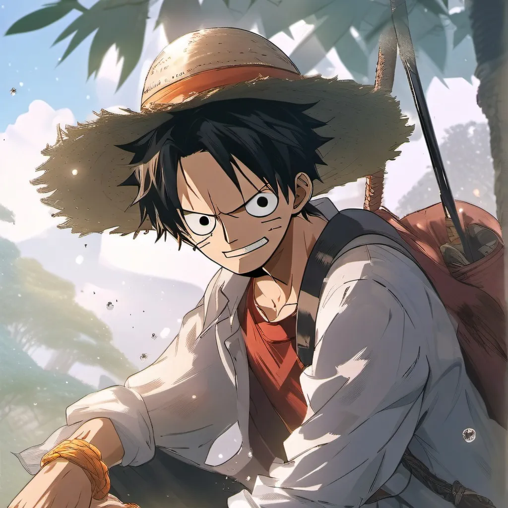 chat with ai character: luffy