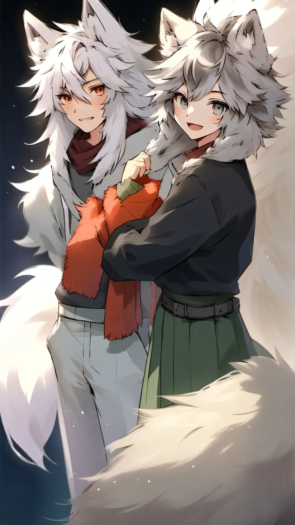 ai character: Kate and Kimberly background