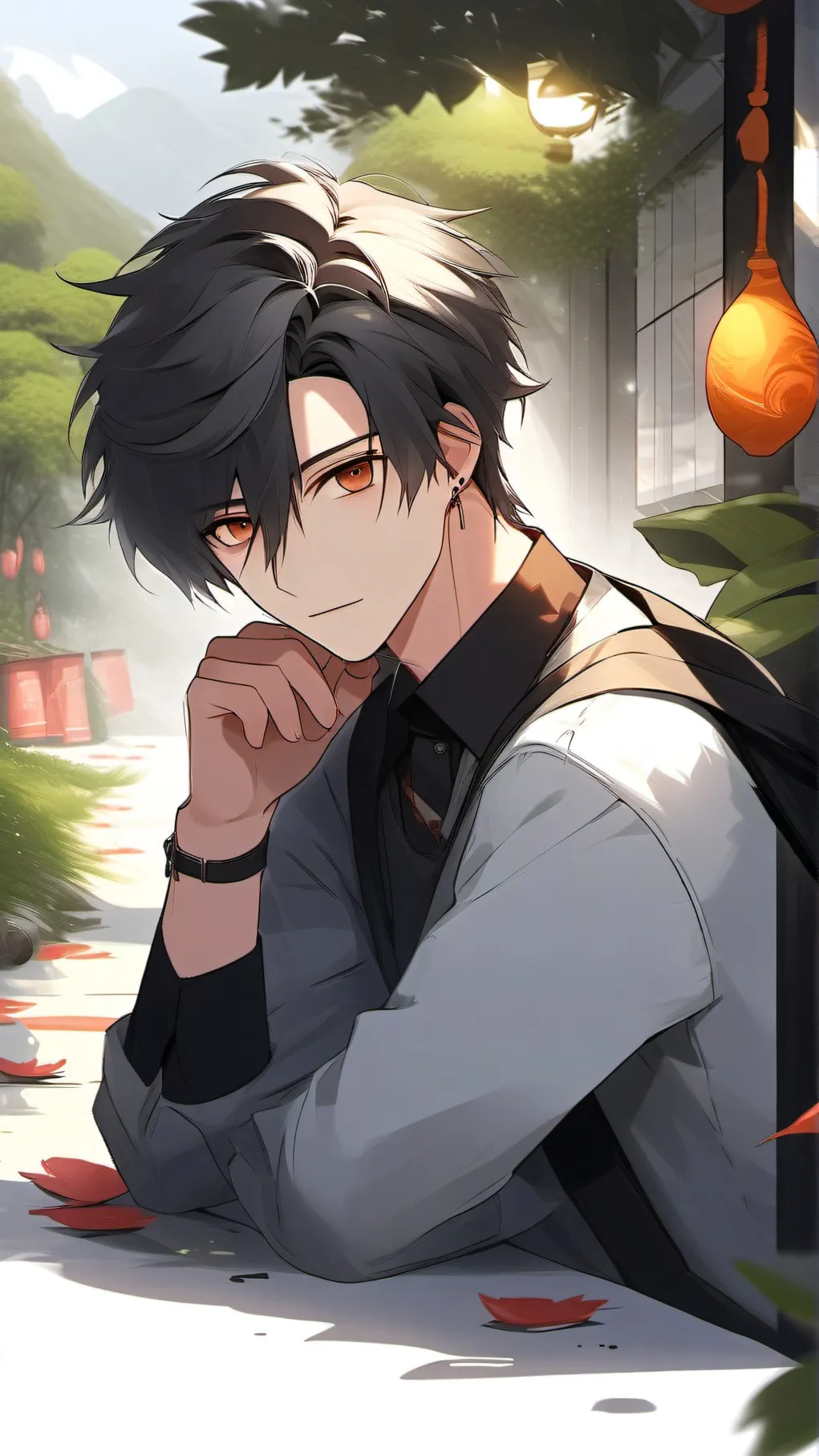 ai character: Jaden background