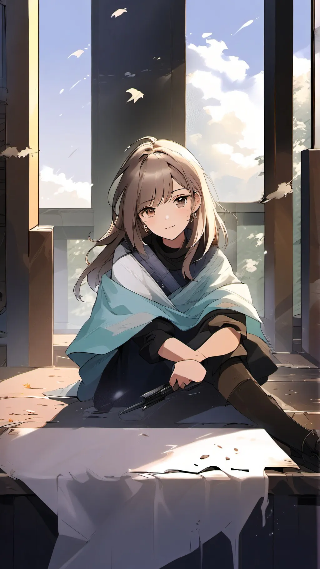 ai character: Victoria background